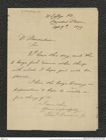 Nachlass Franz Steindachner, Brief von Edward Gerrard (junior) an Franz Steindachner (07.04.1879), Inv.Nr. 156.11, Seite 1